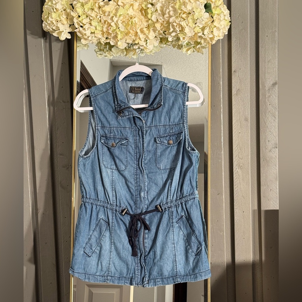 Ci Sono Denim Collection Vest